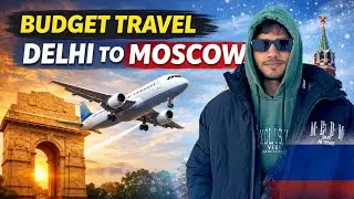 ❄️ Snowfall Russia Trip From Delhi ✈️ | Moscow Winter Travel Only ₹12,000?! Immigration and visa 