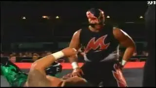 Blue Demon Jr Magno vs Super Parka Misterioso ROH Big Bang 03-04-2010 parte 2