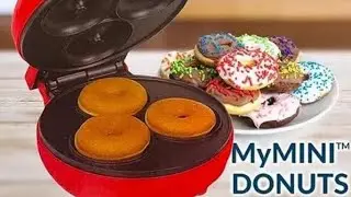 COMPREI NA SHOPEE ESSA MÁQUINA DE FAZER MINI DONUTS 🍩 MINI MAKER DONUT SERÁ QUE É BOA ?