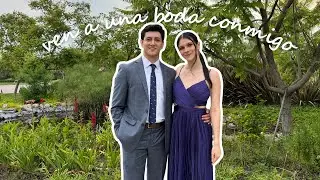 me arregl&eacute; como invitada a una boda✨(GRWM + Vlog completo)