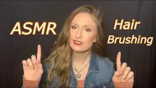 ASMR | HAIR BRUSHING | HAIR FLIPPING & SPRAYING | BRUSHING HAIR OVER FACE | TALKING ABOUT MY FAMILY