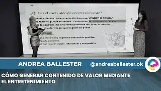 🎓 Masterclass con Andrea Ballester: Contenido de valor con entretenimiento