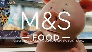 Watch as Percy Pig discovers our veggie party food! | 2021 Christmas advert | M&S FOOD
