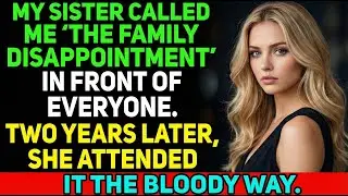 My Sister Called Me ‘The Family Disappointment’ In Front of Everyone. Two Years Later, She Attended