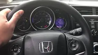HONDA FIT - HOW TO OPEN GAS CAP