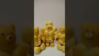 Muscular bear bread 肌肉小熊面包