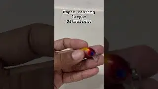 Umpan haruan, lampam, sebarau kecik tapi padu ! Sesuai untuk main ultralight #fishing #casting