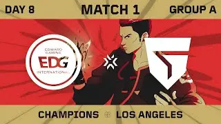 Edward Gaming vs Giants Gaming - VALORANT Champions - Groups - Split Map 1