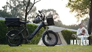 Totem Hauler Electric Utility Bike-Trailer