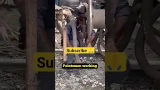 Indain railways maintance work by Pointmen😍💯#ashorts#shortsfeed#railways#lifegyan