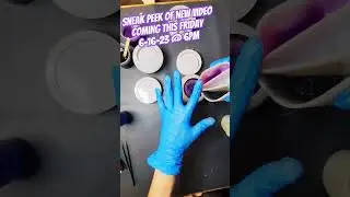 Resin pour with tri split cup