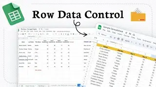 How to edit Google Sheet data by row number in Google Sheets