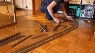 Teppichbahn Oktober 2017 - Aufbau