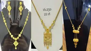 Kanthi Necklace Set Design | गोल्ड कंठी डिजाइन | Latest Gold Pendant Set Design