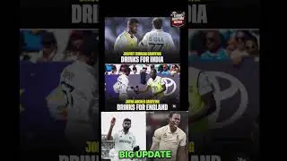 Bumrah & Archer Carrying Drinks? Shocking Twist in India vs England Test 2025! #jaspritbumrah