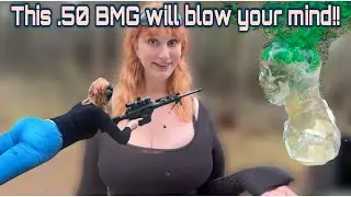 Valk creams a ballistic dummy with the world&rsquo;s fastest .50 BMG round.