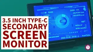 3.5 Inch Type C Secondary Screen monitor