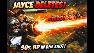 What Slow And Steady Jayce Looks Like Early Game...