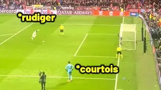 Rudiger and Real Madrid crazy celebration after beating Atletico on penalty shootout