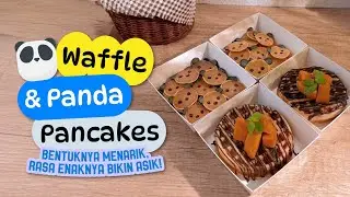 Waffle & Panda Pancakes Bentuknya Menarik, Rasa Enaknya Bikin Asik!