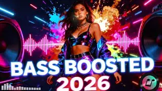 BASS BOOSTED SONGS 2026 🔊 | Best Bass Music 2026 | Deep Bass & Heavy Drops