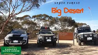 Big Desert State Forest + Border Track #bigdessert #bordertrack #4x4 #camping