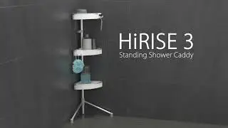 HiRISE 3 Standing Shower Caddy