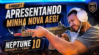 Primeiro Video Do Canal Mostrando Minha AEG Neptune 10 Short Tan
