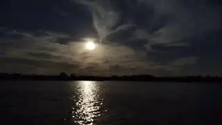 Time Lapse leads to whispy red sunset 11-13-25 orange red purple.