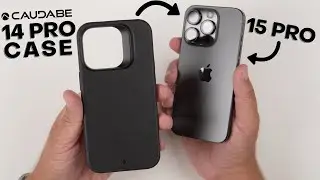 iPhone 14 Pro Caudabe Case VS iPhone 15 Pro! Does It Fit?