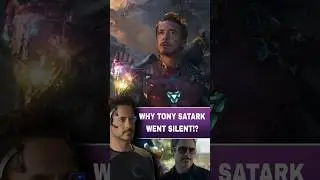 Why Tony Stark Went Silent After the Snap | Endgame Detail #shorts #ironman