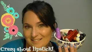 CRAZY ABOUT LIPSTICK TAG &hearts;