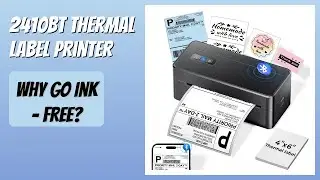 REVIEW (2026): 2410BT Thermal Label Printer. Features