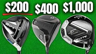 $200 vs $400 vs $1,000 Drivers...Where The HECK Does the Money Go?
