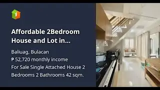 Affordable 2Bedroom House and Lot  in Springdale Baliwag, 18K monthly NO DOWNPAYMENT