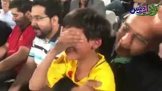 Saeed Ghani Son Crying after Peshawar Zalmi Loss PSL Final - Karachiupdates
