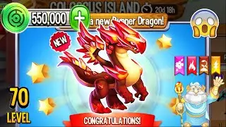 Dragon City: Illustrious Ruby Dragon, plus all Terra & Sea Island | Completed 2020 😱