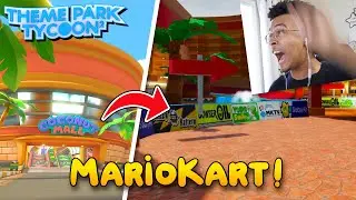 Меня вызвали на *БЕЗУМНУЮ* гонку на картингах! | Theme Park Tycoon 2