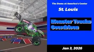Monster Trucks Overdriven St. Louis Full Show. Jan 3, 2026