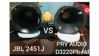PRV Audio D3220Ph-Nd 💥VS💥 JBL 2451j-Nd