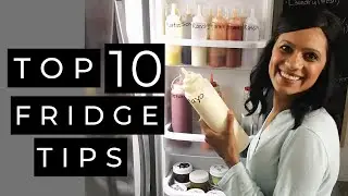 REFRIGERATOR ORGANIZATION TIPS | Clean and Organize Your Fridge Using These Easy Tips