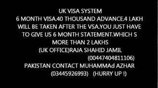 UK VISA SYSTEM ON DONE BASE........HURRY UP !!!!!!!!