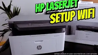 Как подключить принтер HP Laserjet 135W к сети Wi-Fi