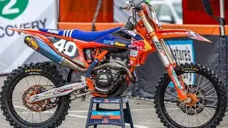 Внутри Factory TLD KTM 250SXF Шона Кантрелла — журнал Motocross Action
