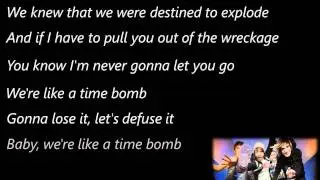 All Time Low - Time Bomb (Lyrics on screen + HD)