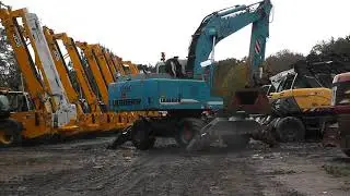 LIEBHERR A914 2005R KOPARKA KOŁOWA WWW KMRENT PL KM MASZYNY BUDOWLANE MILICZ +48663560322