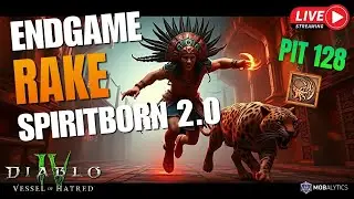 Diablo IV: BEST Rake Jaguar Fireborn - T4 Pit/Boss Carries - Subscribe !build !discord