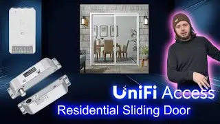 UniFi Access on a Sliding Door (Residential Install Walkthrough)