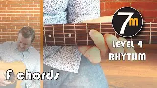 F Chords on guitar - Guitar Lesson - Level 4