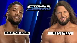 WWE 2K25 Dream Match AJ Styles vs. Trick Williams: Smackdown 2026, Dream Match